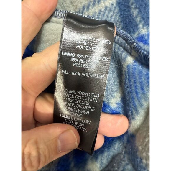 Voyager Men’s Jacket sz M Lightweight Puffer Blue NWOT - Picture 6 of 6